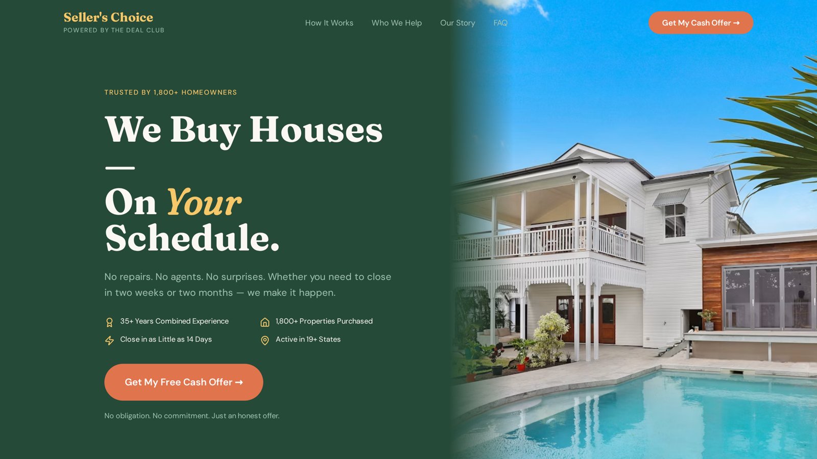 Seller's Choice — live production website